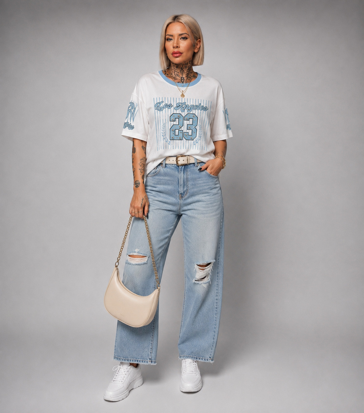 Camiseta Oversize Los Angeles 23