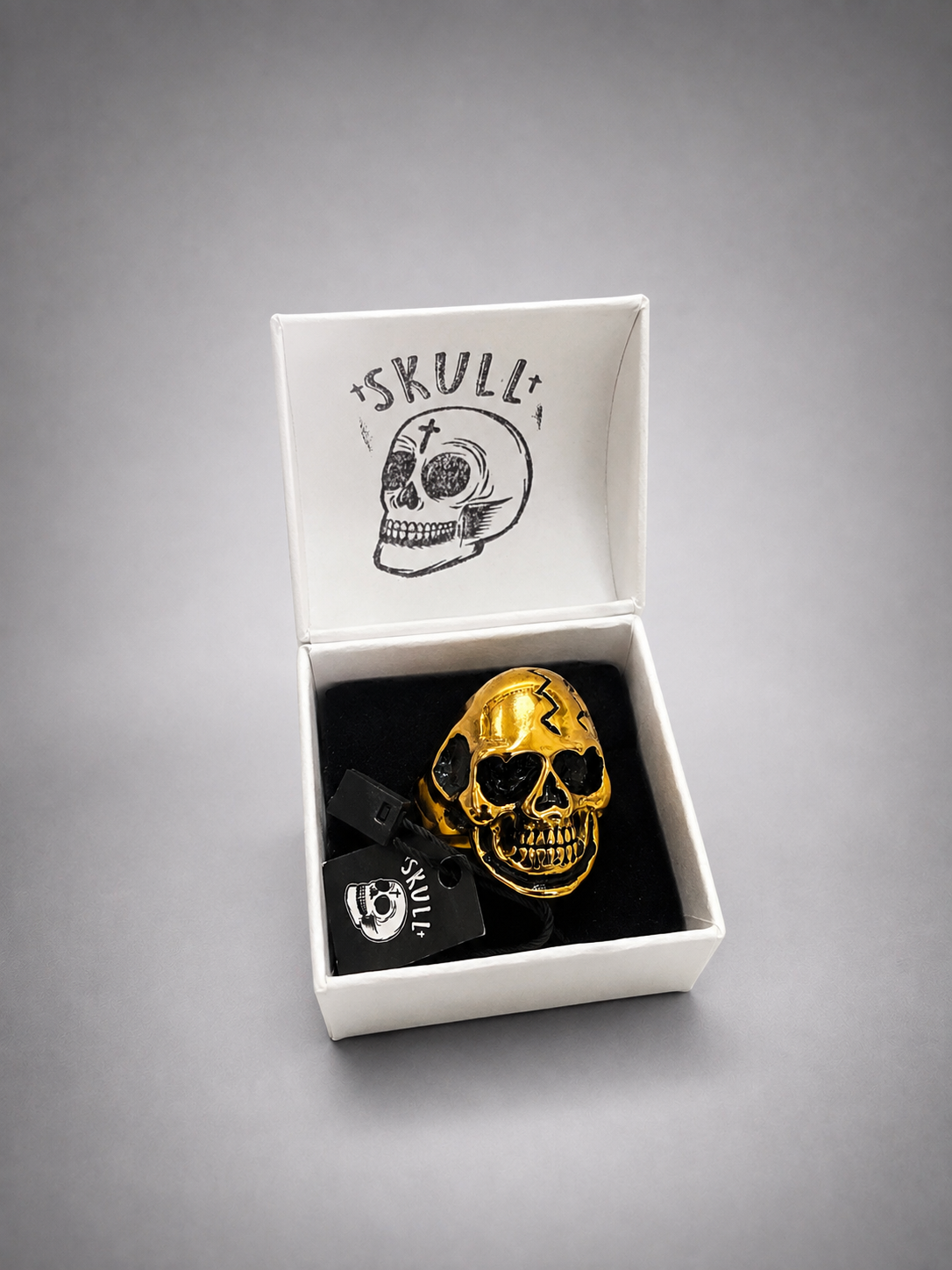 Anillo Calavera de Acero Inoxidable