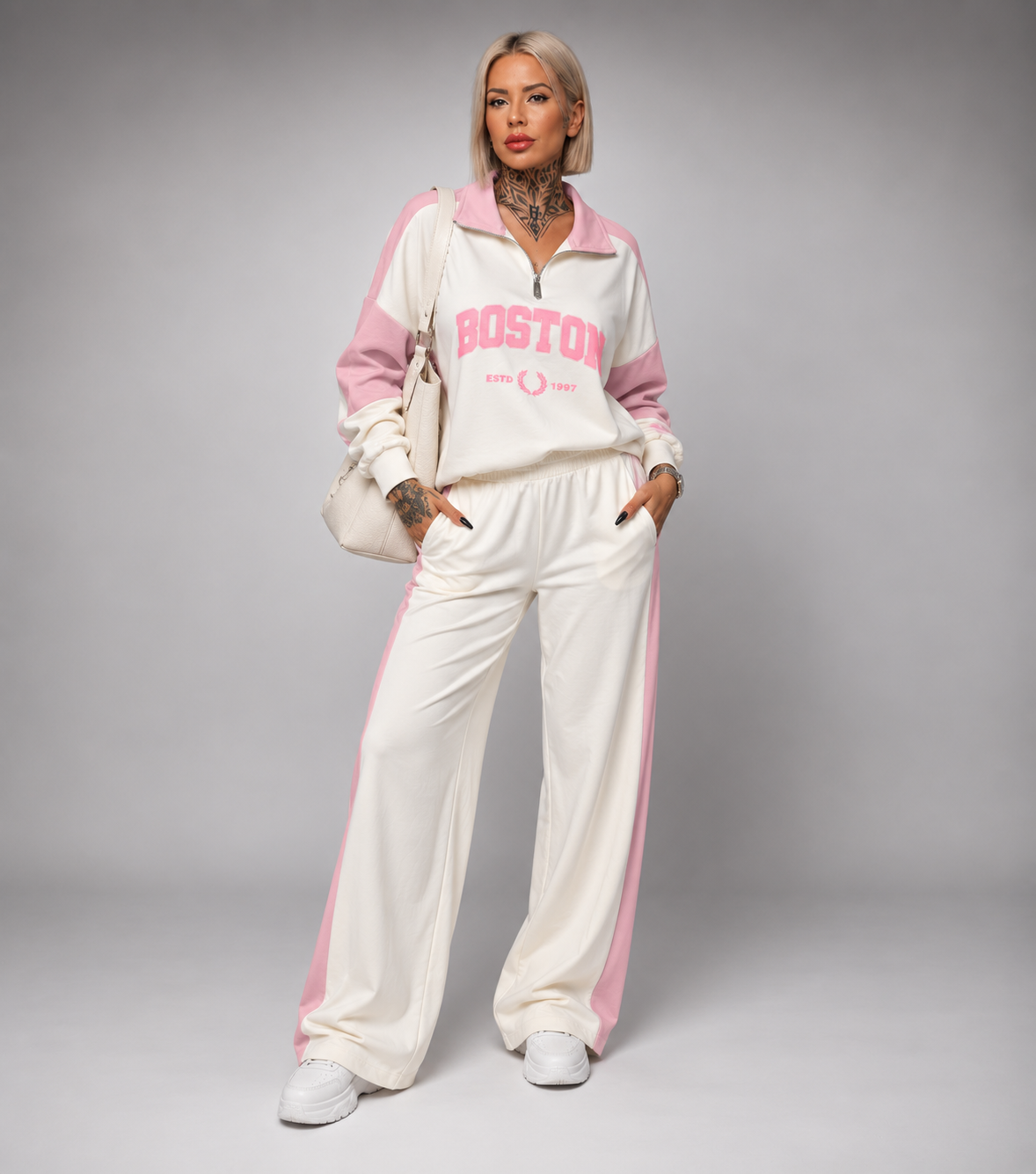 Conjunto Sport Boston Bicolor