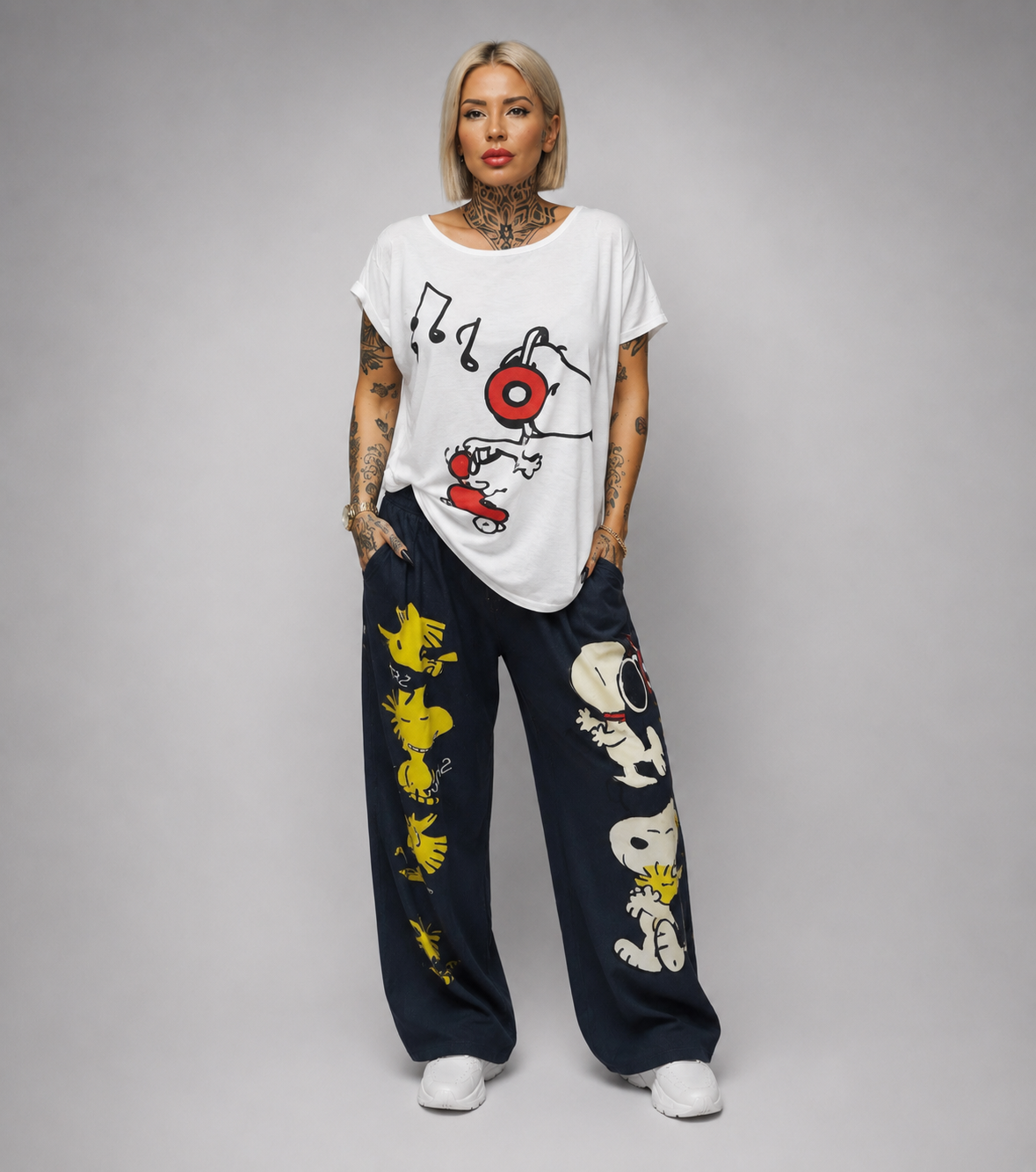 Camiseta Snoopy Oversize