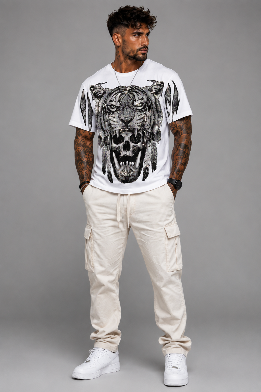 Camiseta Tigre Brillos