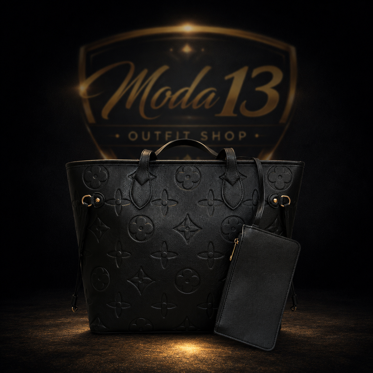 Bolso Shopper Luxury con Neceser a Juego