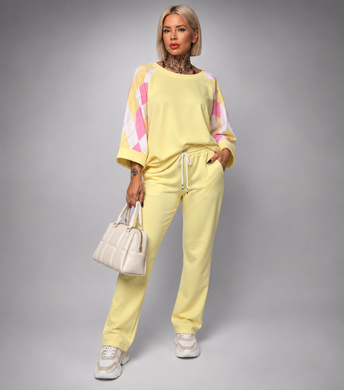 Conjunto Casual con Manga Acampanada