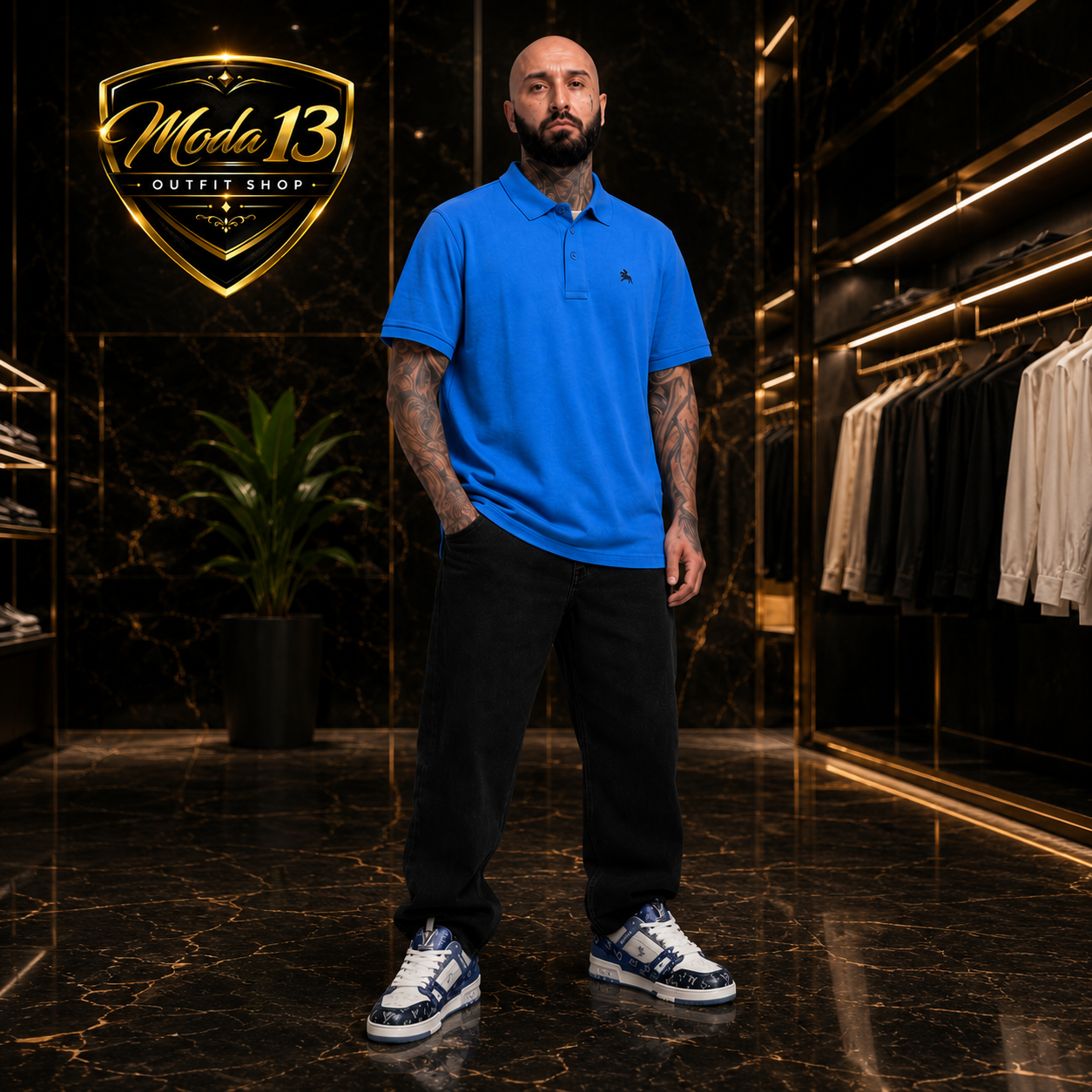 Polo Básico de Algodón