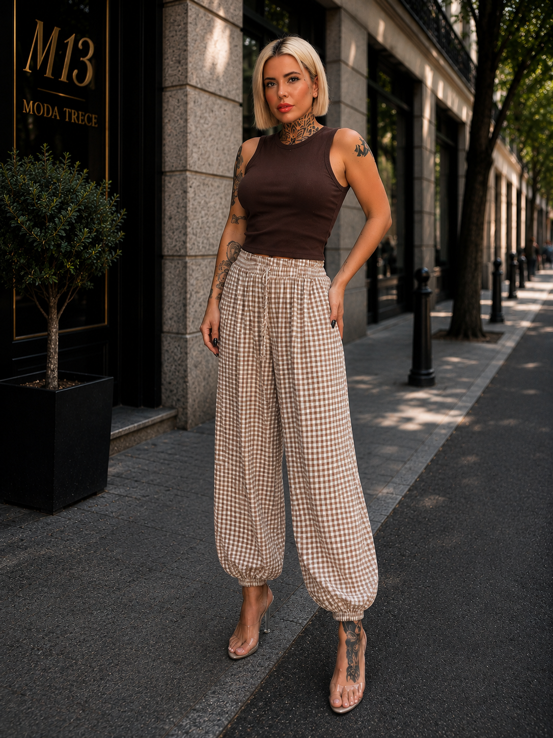 Pantalón Vichy