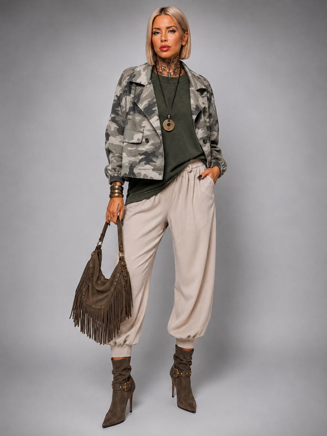 Chaqueta Camuflaje Militar