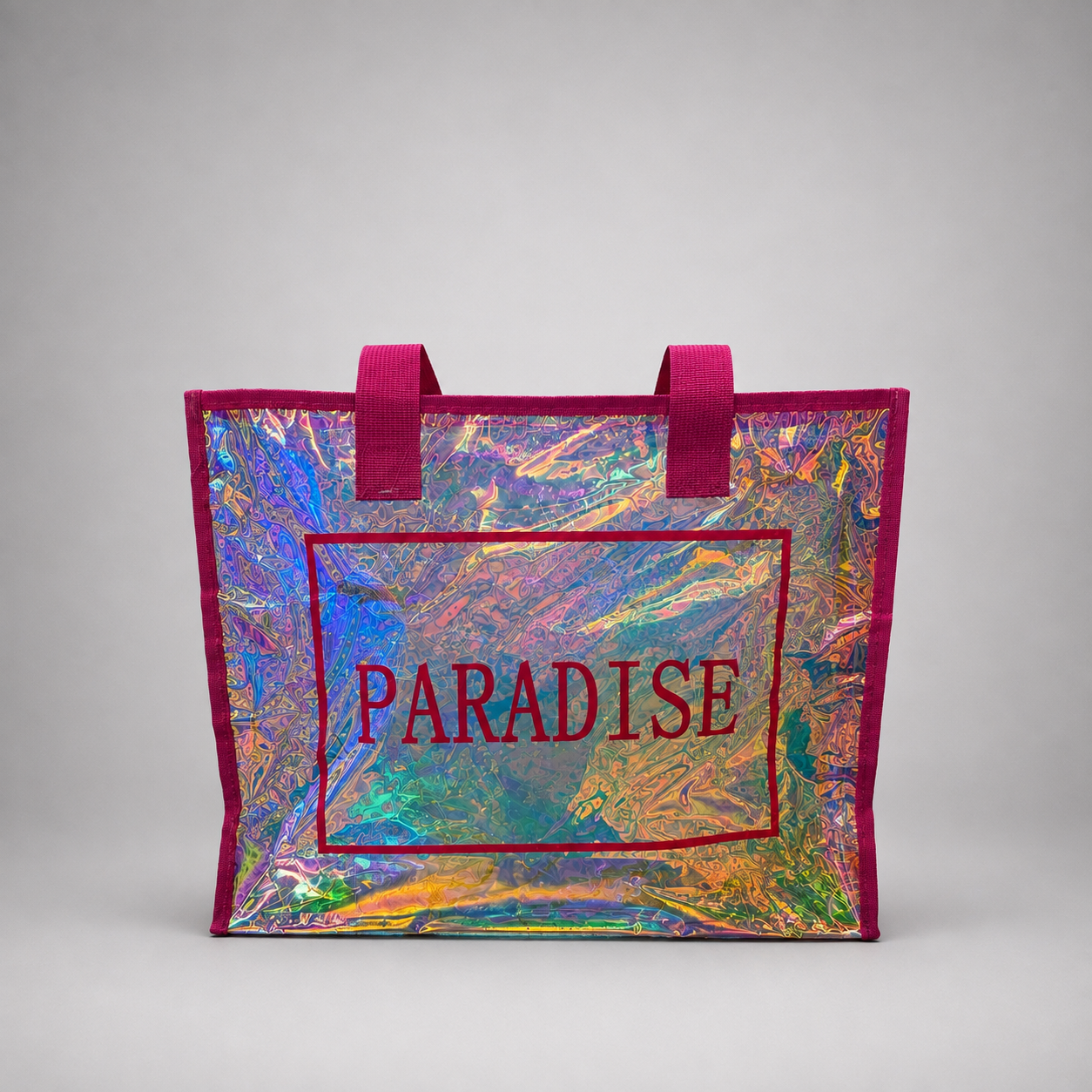 Bolso Shopper Holográfico Paradise