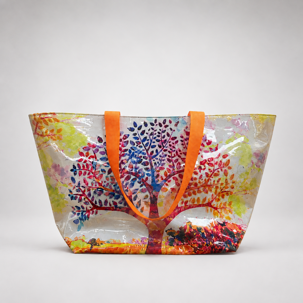 Bolso Shopper Estampado Multicolor