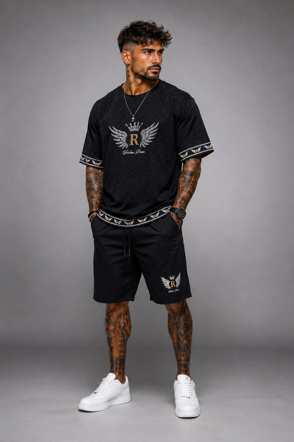 Conjunto Hombre Royal Wings Camiseta y Bermuda
