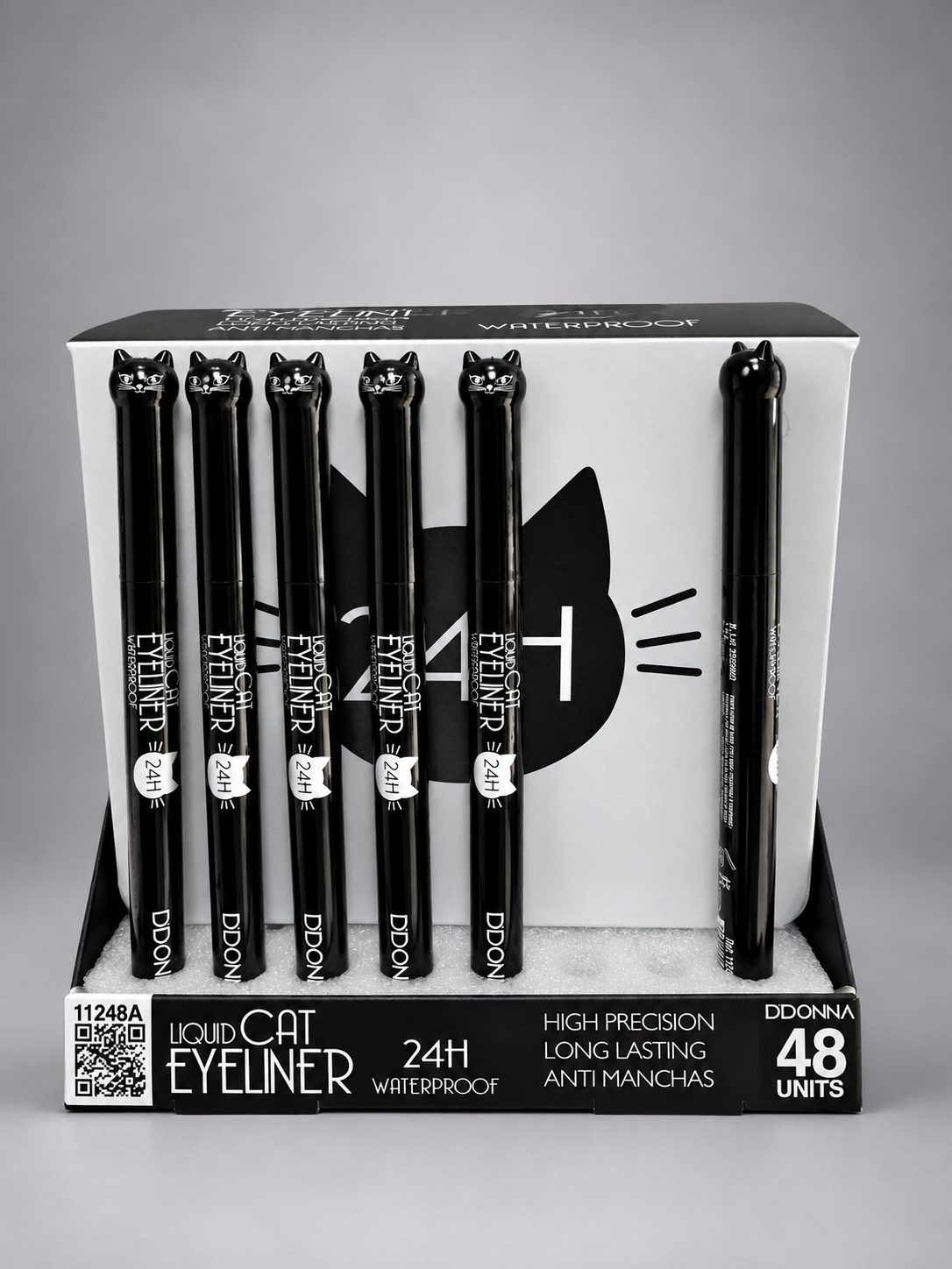 Eyeliner Líquido Cat 24H Waterproof