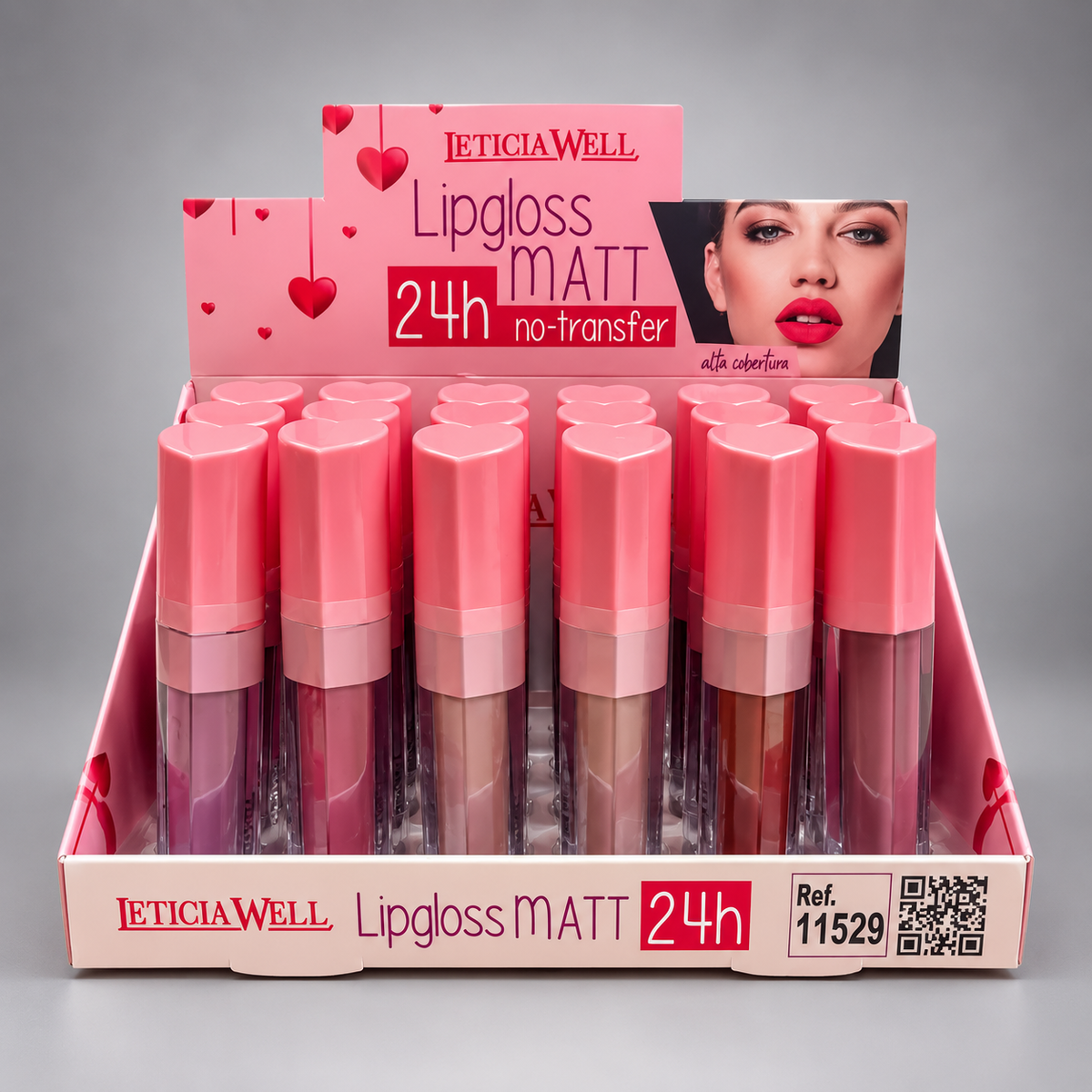 Lipgloss Matt 24H No Transfer Leticia Well