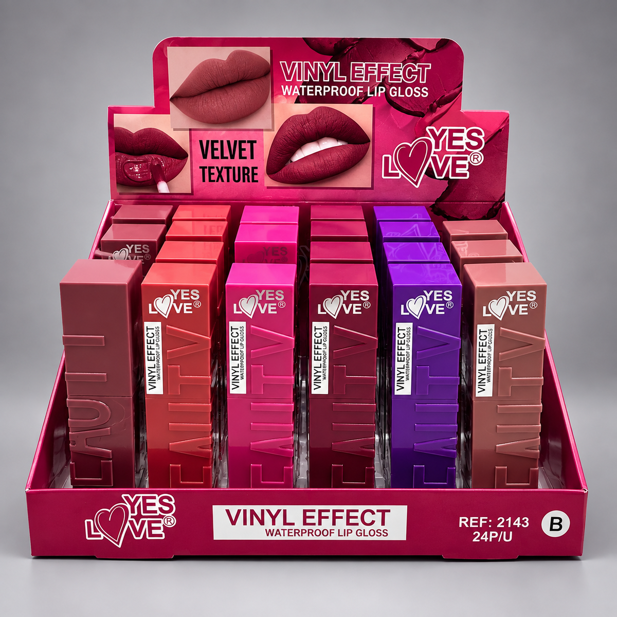 Lip Gloss Vinyl Effect Waterproof Yes Love