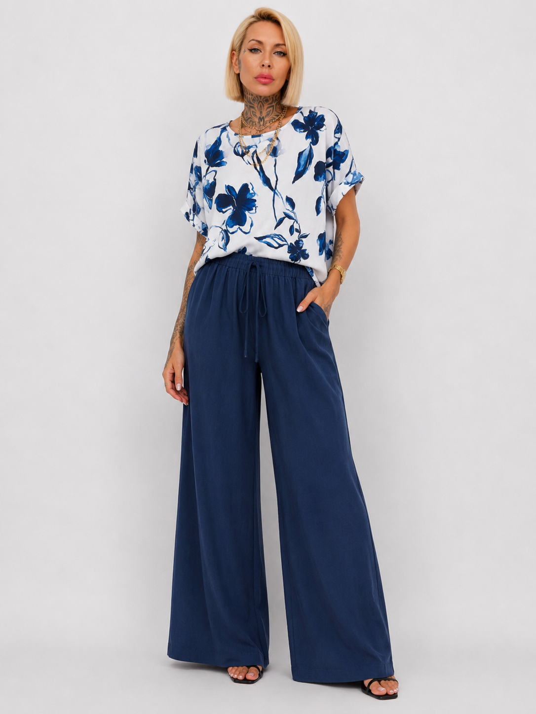 Blusa Oversize Floral