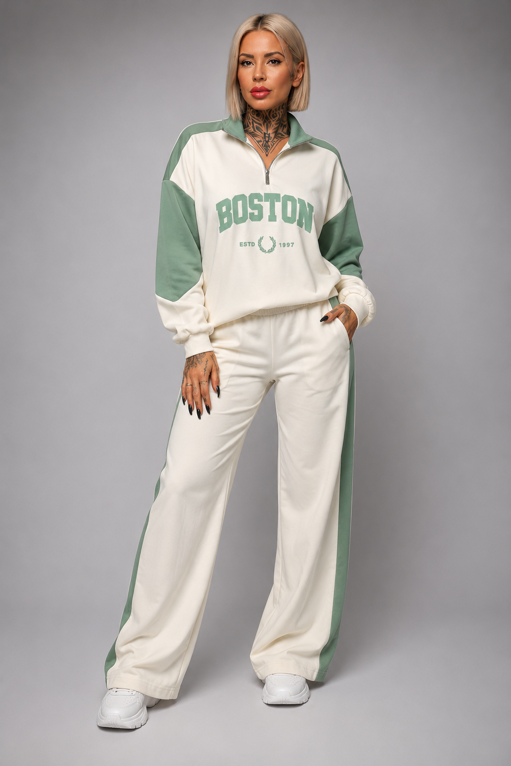 Conjunto Deportivo Boston Bicolor
