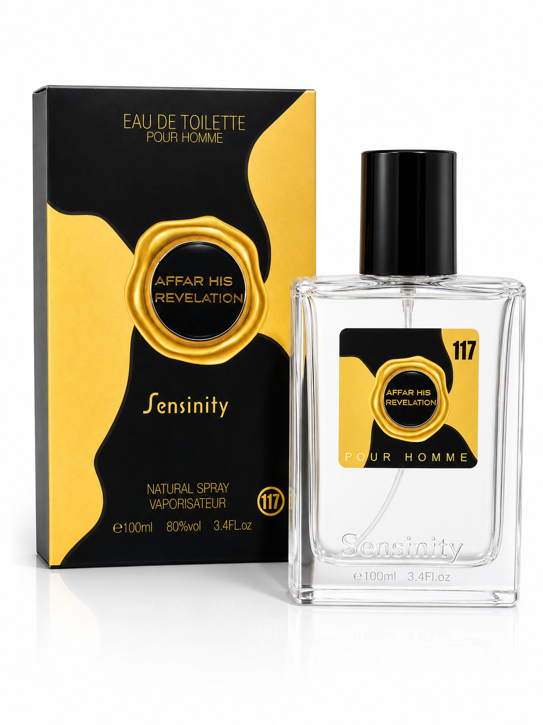 Perfume Sensinity Affar His Revelation 117 Pour Homme 100 ml
