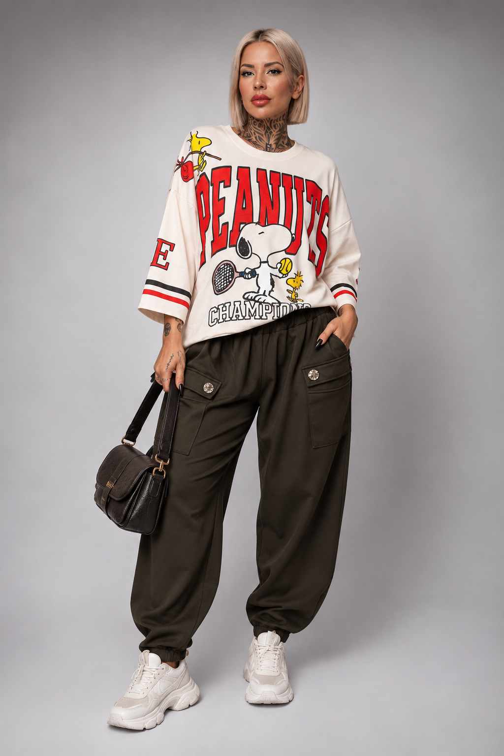 Camiseta Oversize Peanuts