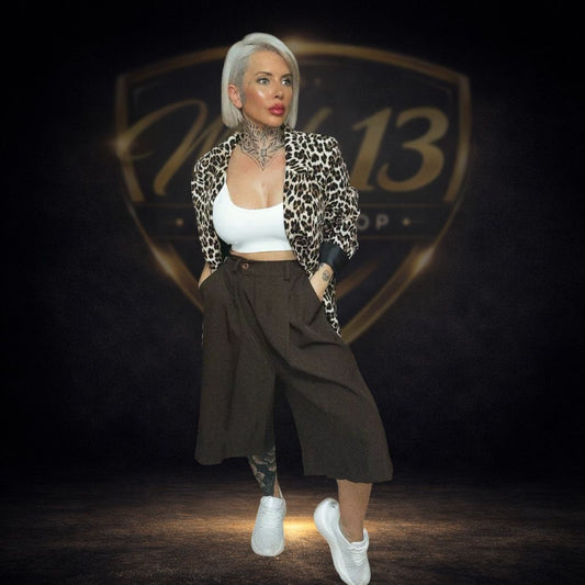 Bermudas Aura Chocolate