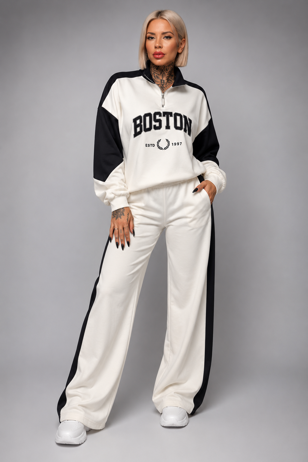 Conjunto Deportivo Boston Bicolor
