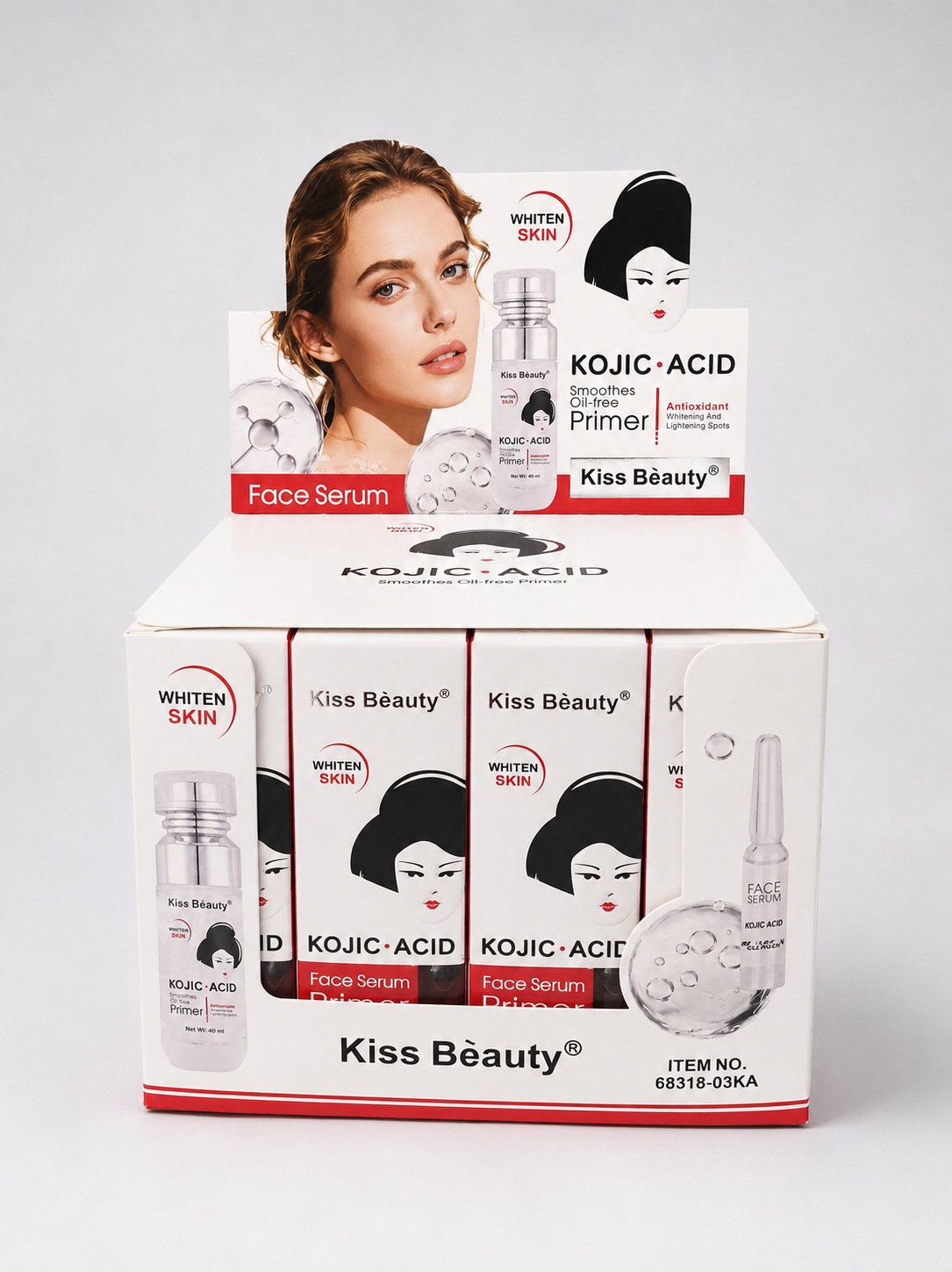 Sérum Facial con Ácido Kójico Kiss Beauty