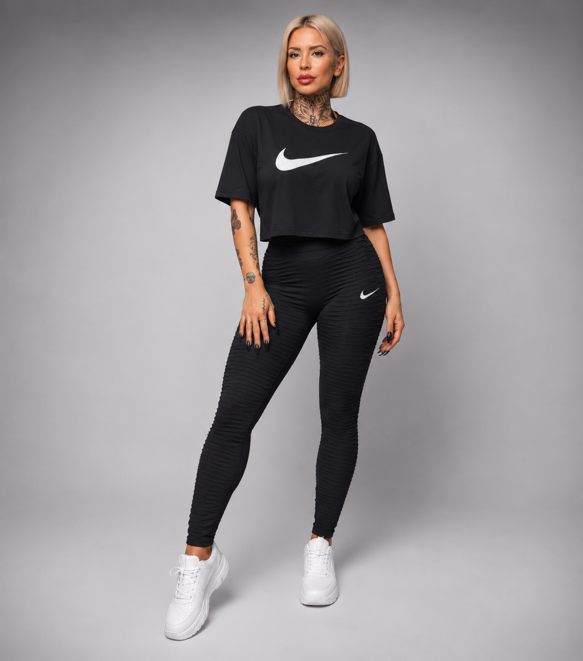 Conjunto Deportivo con Malla Compresora