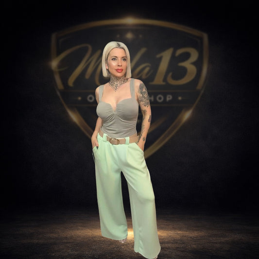 Pantalón Newman Menta