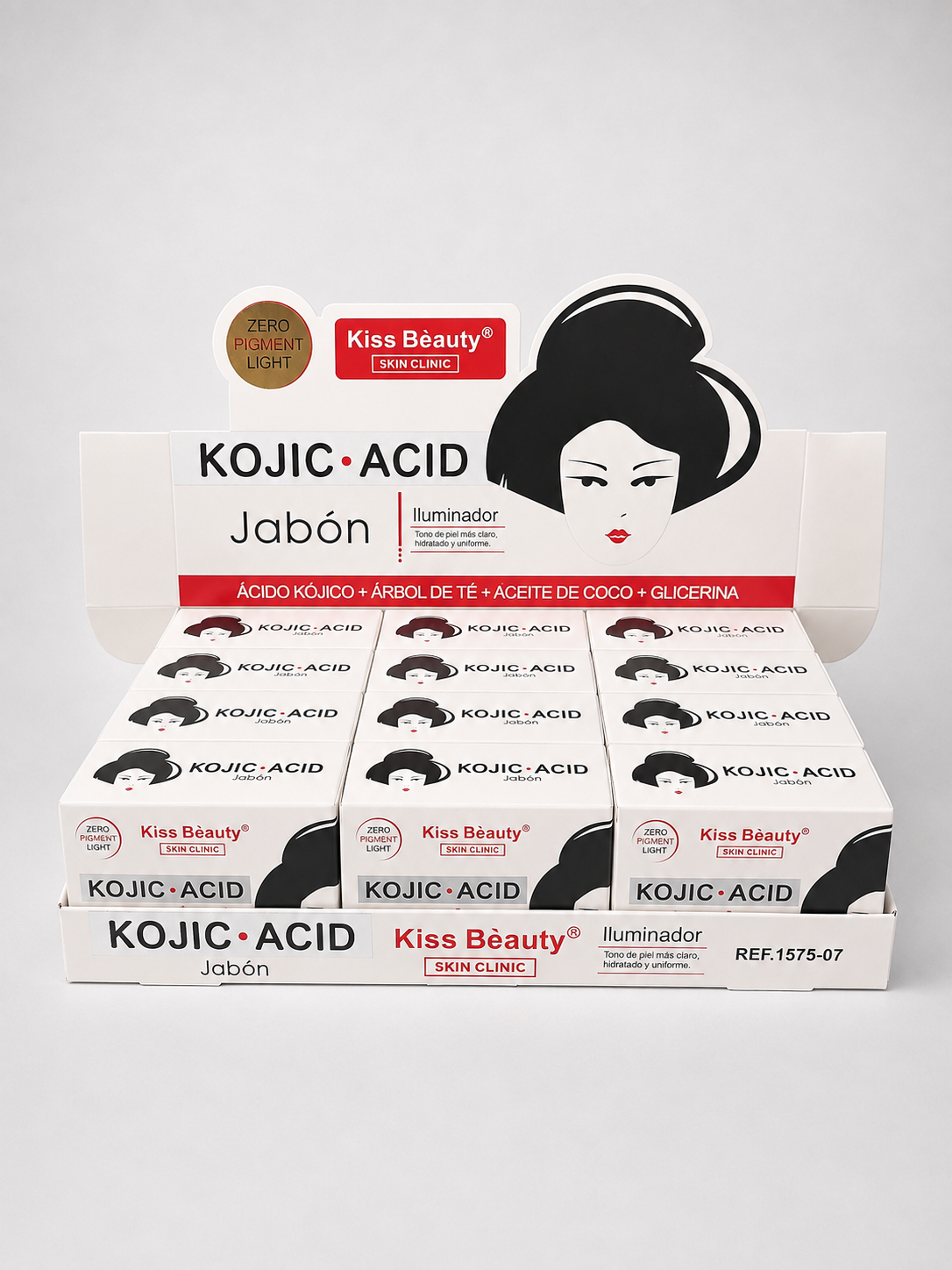 Jabón Facial con Ácido Kójico Kiss Beauty Skin Clinic