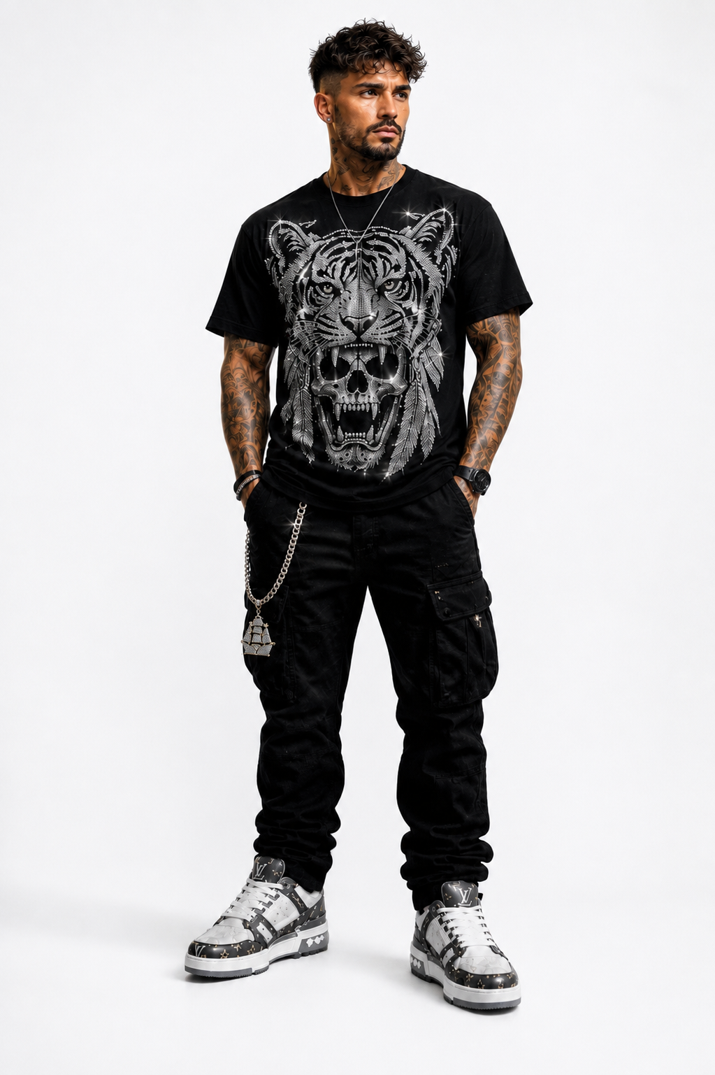 Camiseta Tigre Brillos