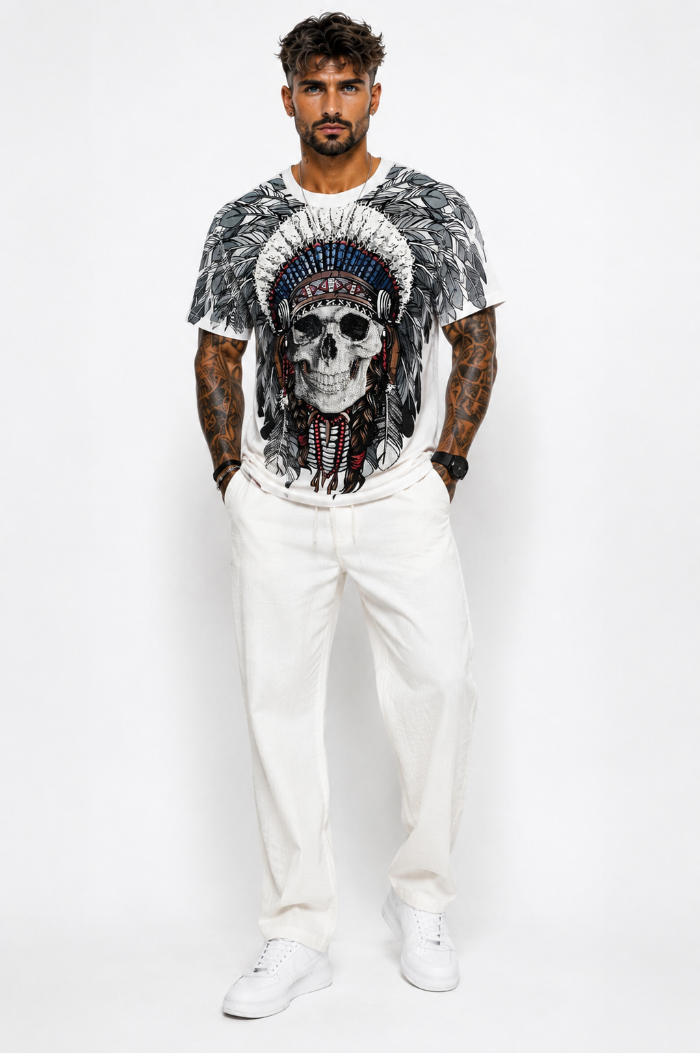 Camiseta Indio Brillos