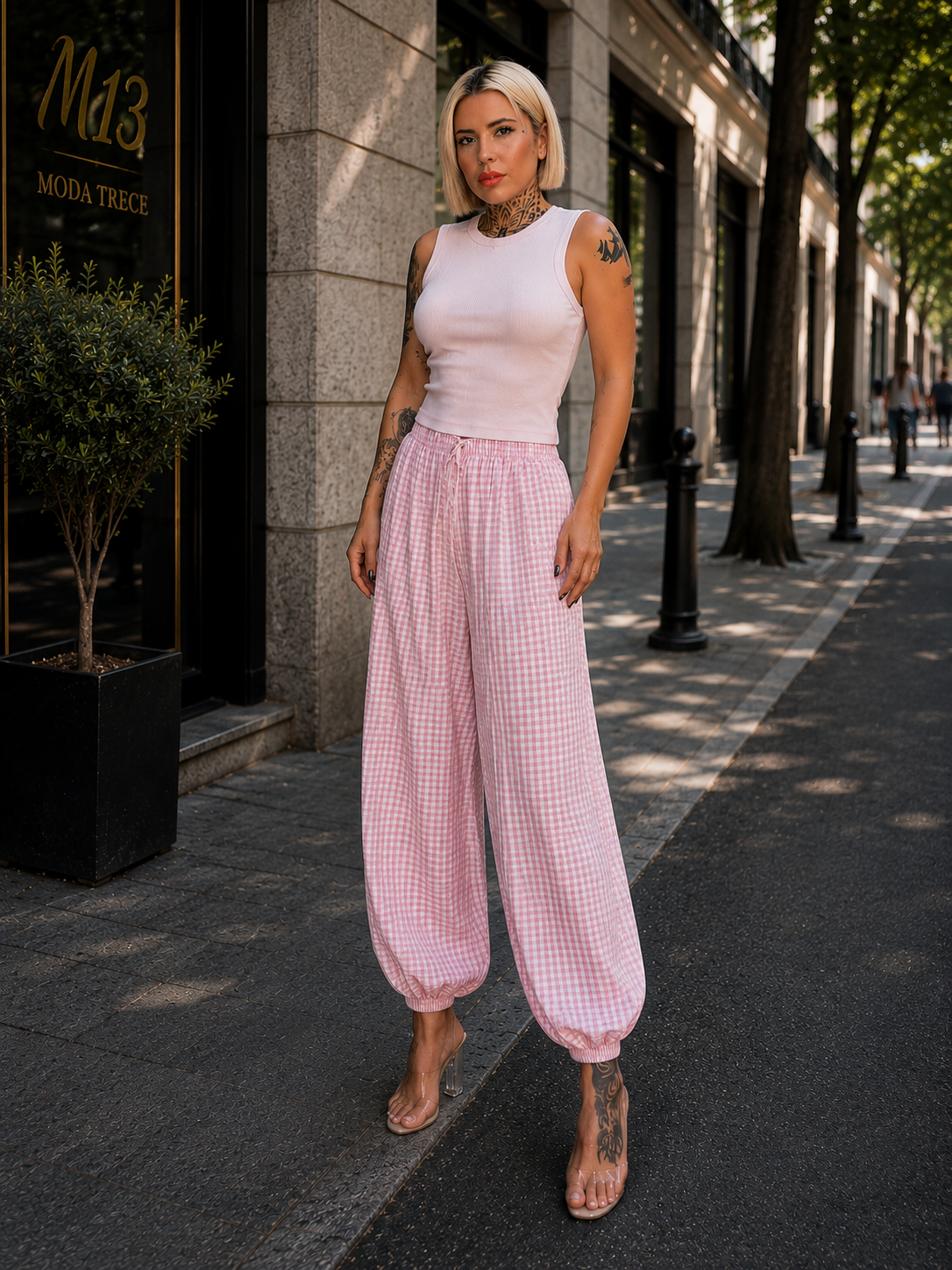 Pantalón Vichy