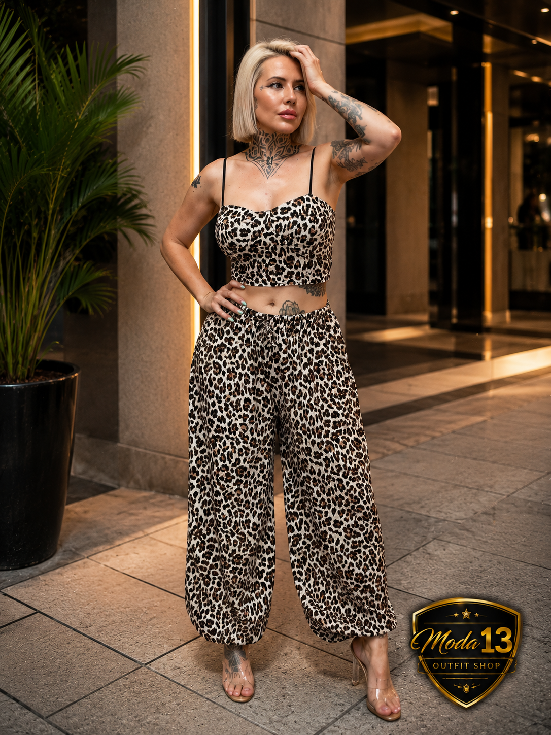 Conjunto Animal Print