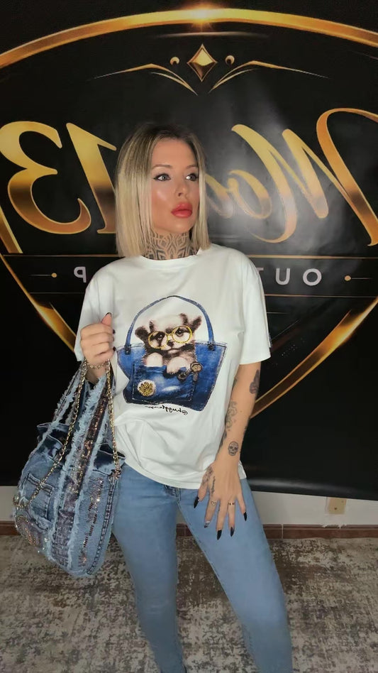 camiseta perrito