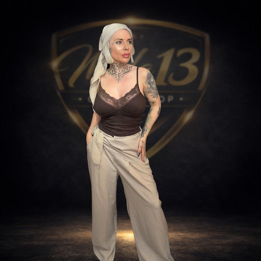 Pantalon Pañuelo Taupe