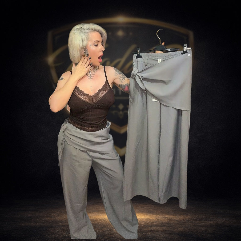 Pantalon Pañuelo Gris