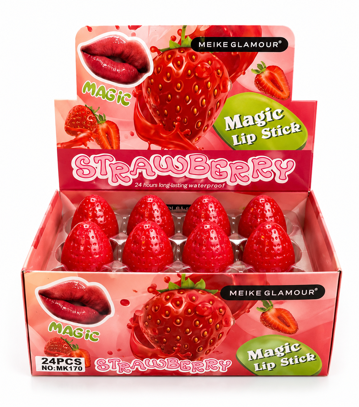 Magic Lip Stick Fresa – Bálsamo Labial Hidratante con Aroma a Fresa