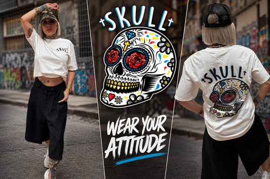 Camiseta Skull Carabela Unisex